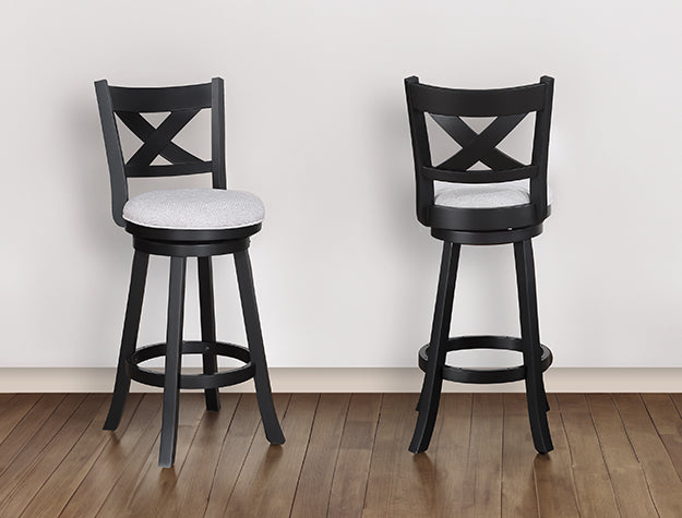 2993DV-29 KIPPER SWIVEL BAR STOOL DOVE K/D