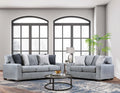 Downy Gray Sofa & Loveseat