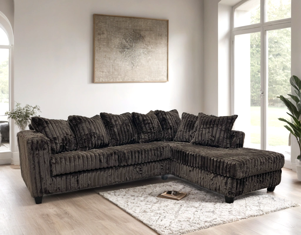 510 - Sectional (Chocolate) **NEW ARRIVAL**