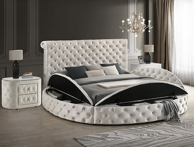 5202IV BRIGITTE BED FRAME IVORY