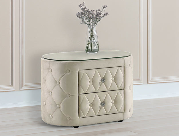 5212IV-2 VOLTARE NIGHT STAND IVORY