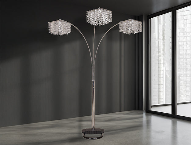 6217F-SV FLOOR LAMP