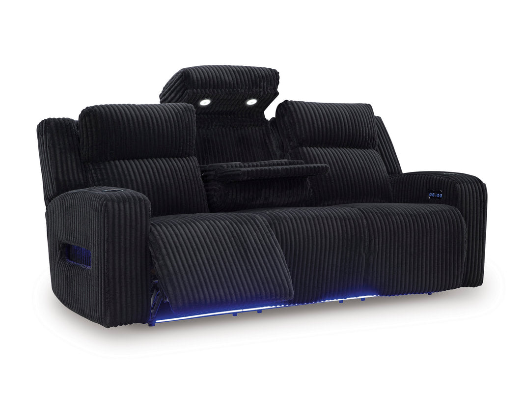 Ashley 642-02 - 2PC or 3PC Power Reclining LED/STEREO Set **NEW ARRIVAL**