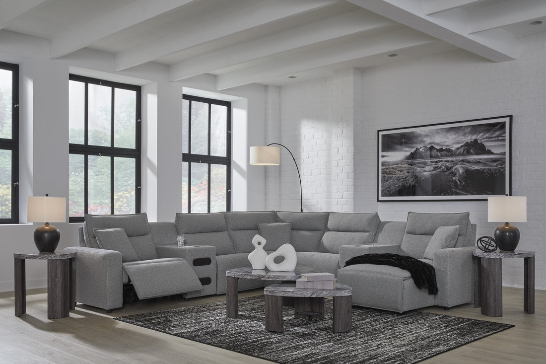 Ashley 659-06 - 7pc Power Recliner Sectional