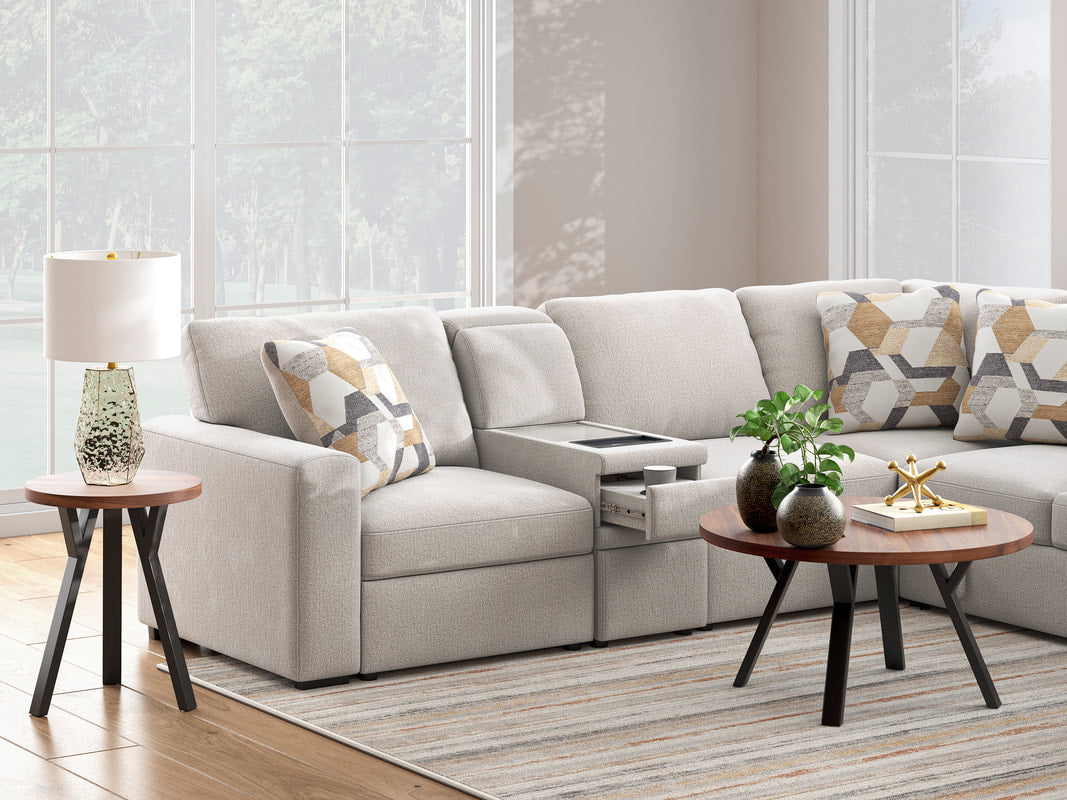 Ashley 673-05 Sectional with Pull Out **NEW ARRIVAL**