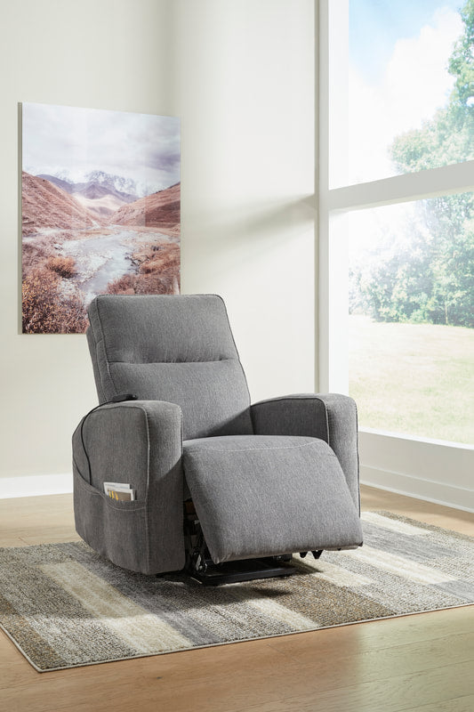 Ashley 9370412 - Power Lift Recliner (Heat/Massage)