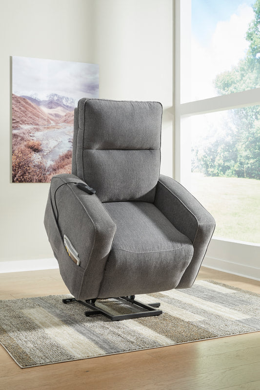 Ashley 9370412 - Power Lift Recliner (Heat/Massage)