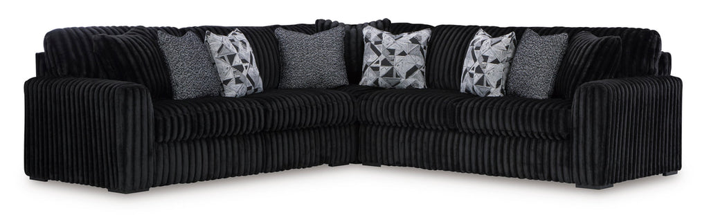 Ashley 981-03 3PC L Shape Sectional 