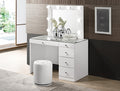 B4851WH-4852-11 MORGAN/LUXO VANITY WHITE