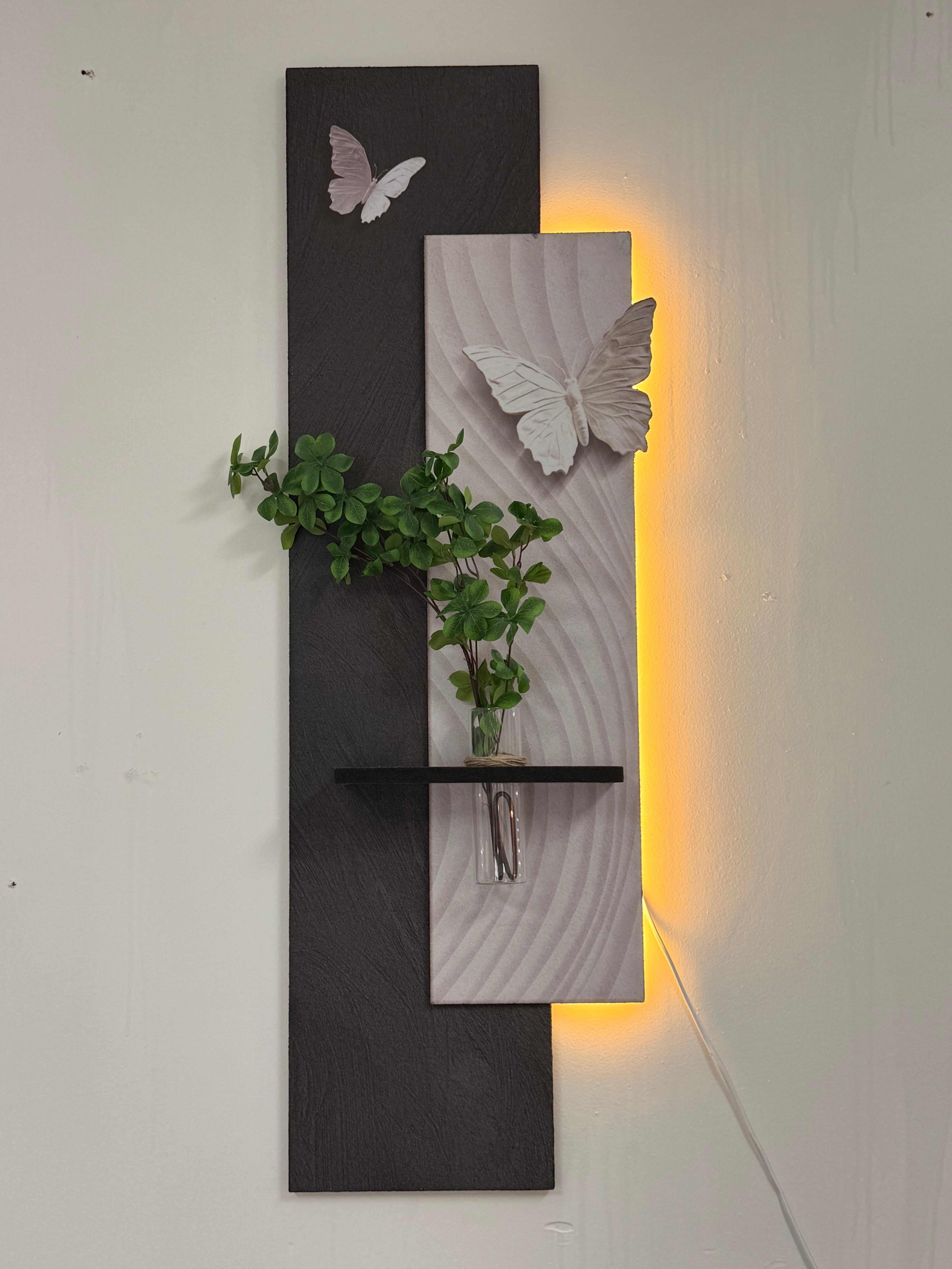 Led Wall Art Decorative Painting Sandstone Glassware