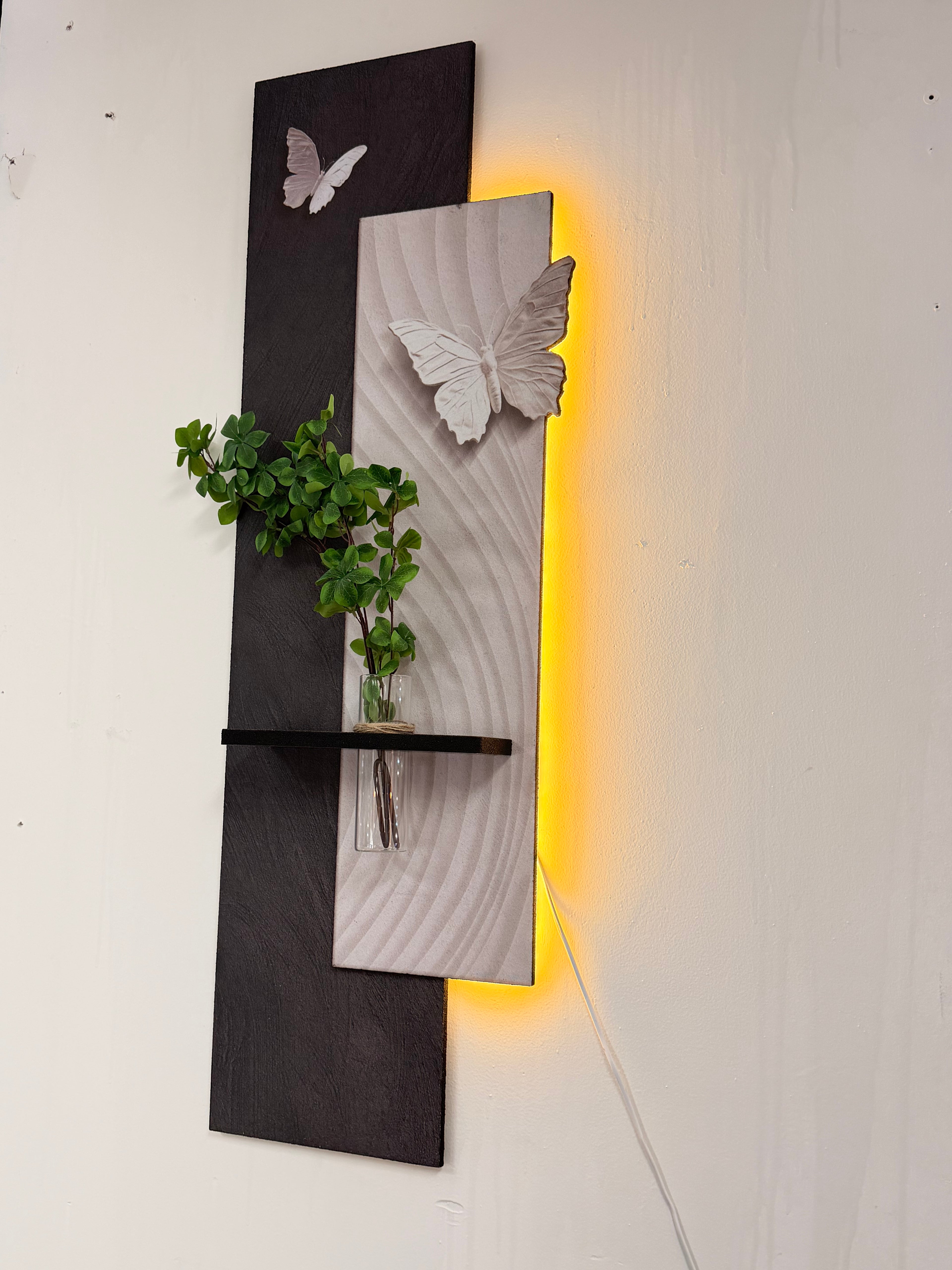 Led Wall Art Decorative Painting Sandstone Glassware