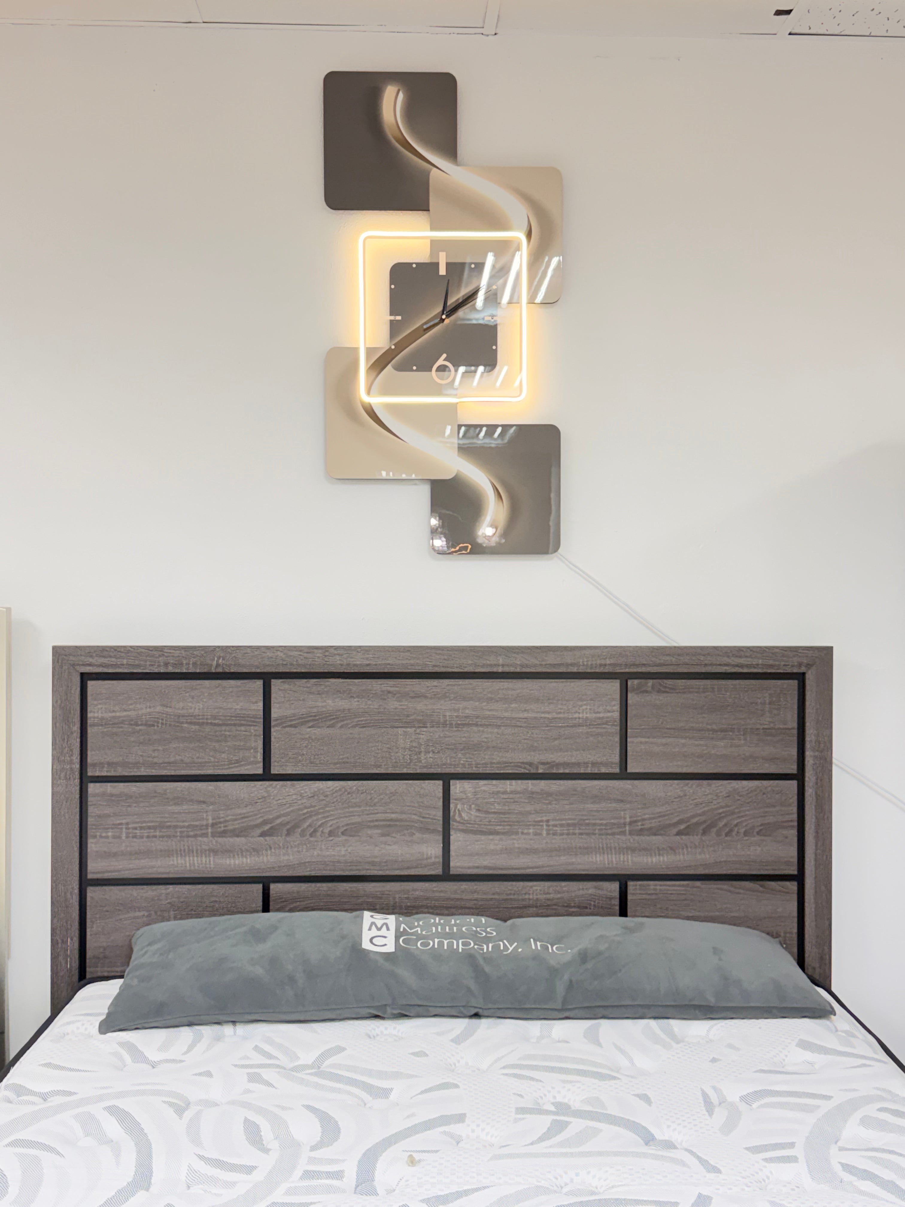 Led Wall Art Decorative Painting Cutting Acrylic Chrystal Clock