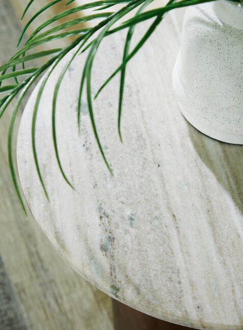 A4000623 Accent Table (Marble Top)