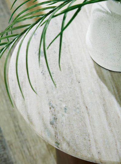 A4000623 Accent Table (Marble Top)