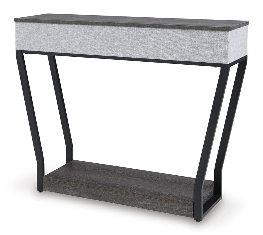 A4000640 Console Sofa Table w/Speaker &amp; Charger