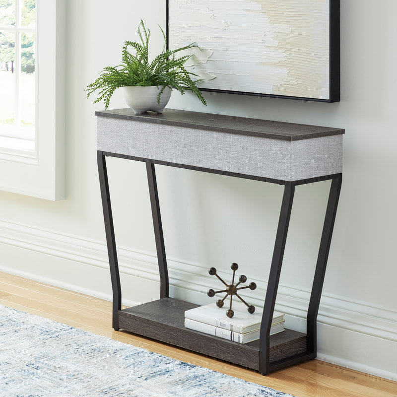 A4000640 Console Sofa Table w/Speaker &amp; Charger