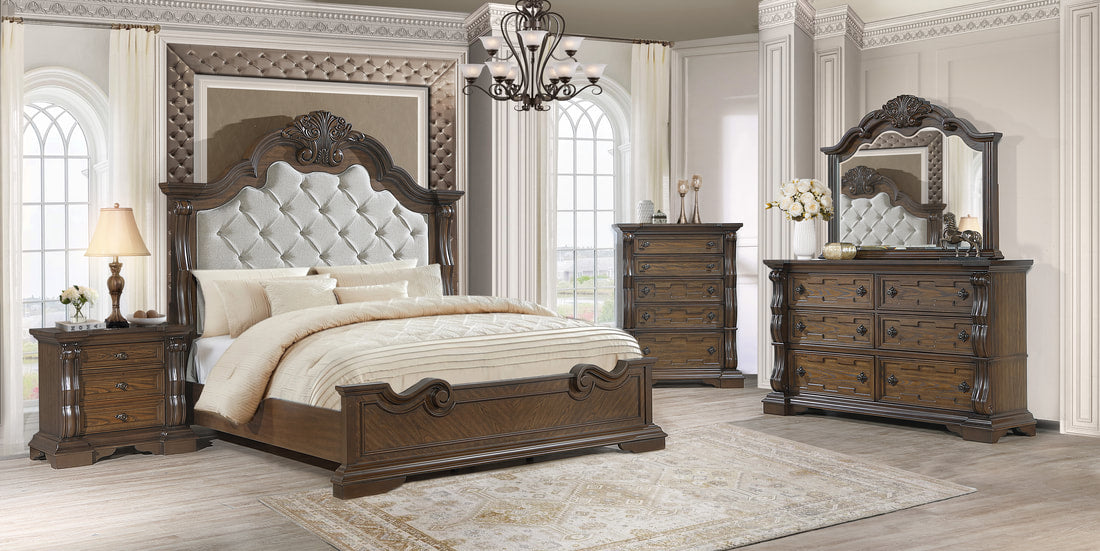 B9000 - 4pc or 5pc Bedroom Set - Queen, King **NEW ARRIVAL**