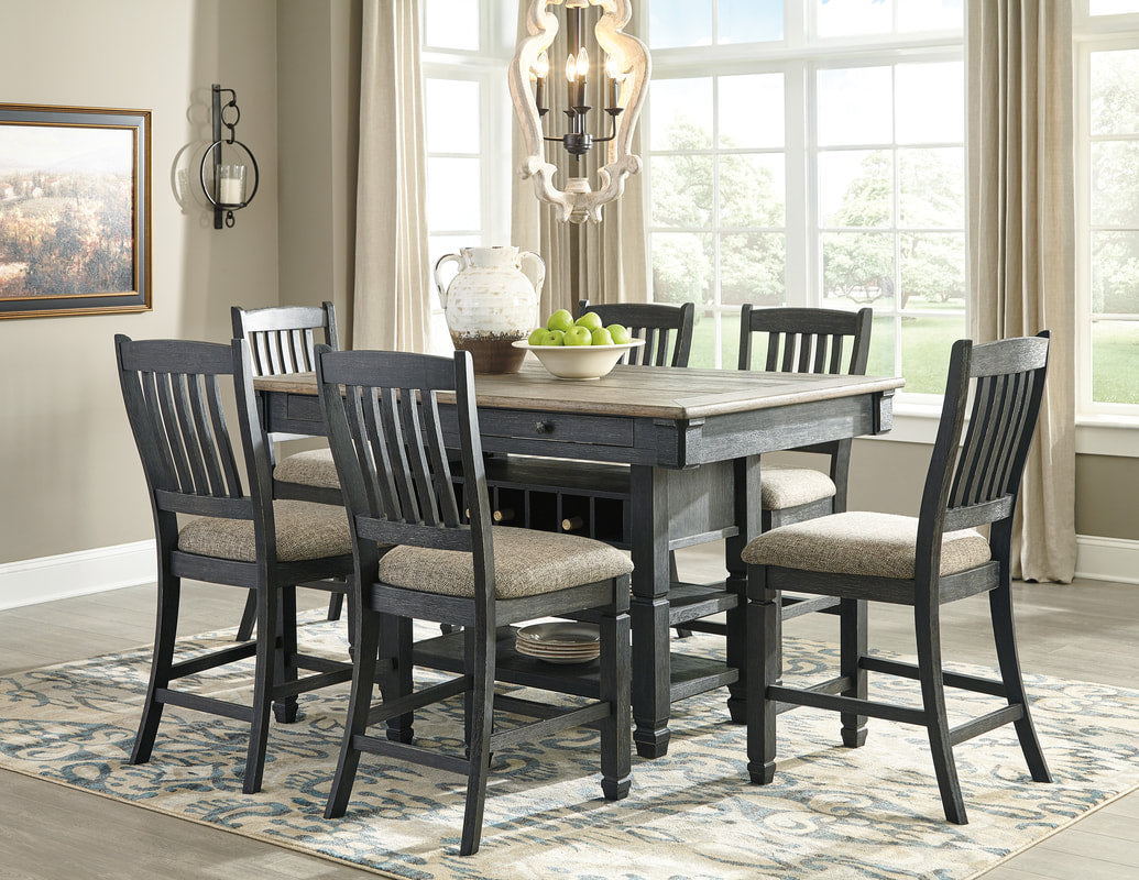 D947-55T - Table + 6 Chairs **NEW ARRIVAL**