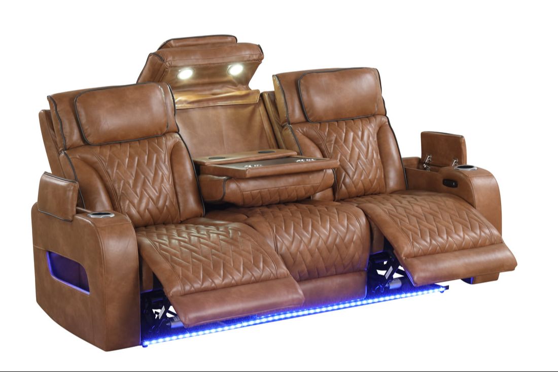 DUBAI 3PC Brown Power Reclining Set **NEW ARRIVAL**