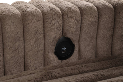 Forever Mocha Sectional With Pull-Out Bed **NEW ARRIVAL**