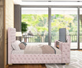Future Pink Platform Bed - Queen, King