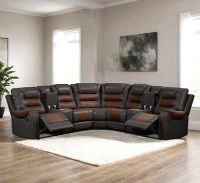 Jordon3 - Reclining Sectional **NEW ARRIVAL**