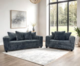 510 Charcoal - Sofa &amp; Loveseat Set