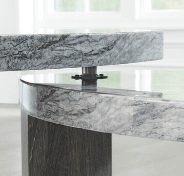 T600-0 - Stacked Cocktail Table