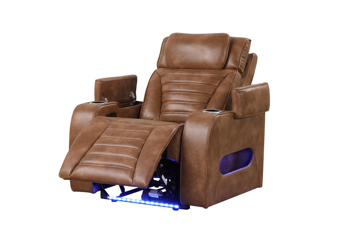 TOKYO 3PC Brown Power Reclining Set