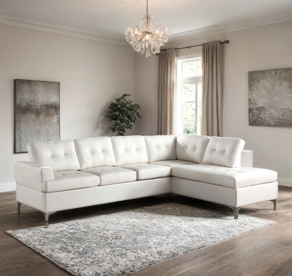 Vintage White - Sectional