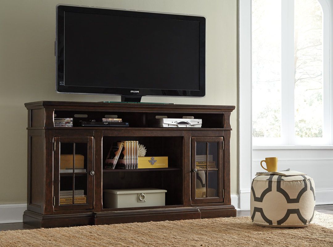 W701-88 TV Stand w/Fireplace 72"L