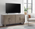 W854-68 TV Stand 68"L (MARBLE TOP) **NEW ARRIVAL**